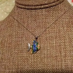 Sterling Silver Fish Necklace